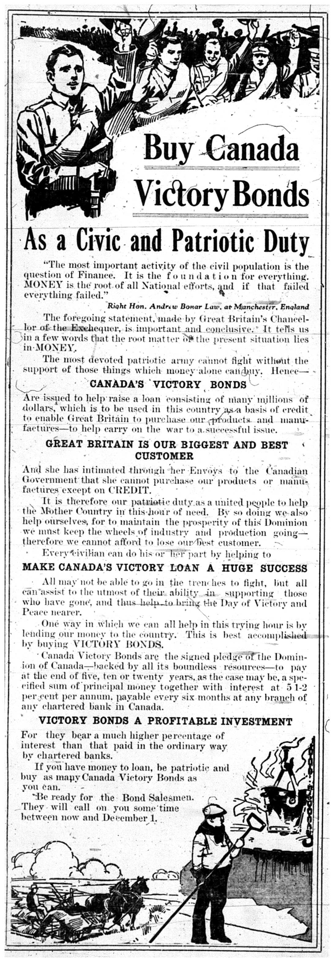 "Buy Canada Victory Bonds"