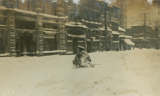 Soldier in the Snow