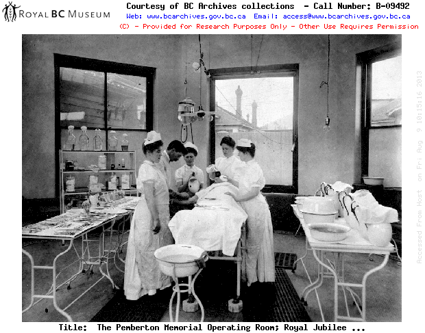 The Pemberton Memorial Operating Room