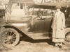 Mrs. Stewart with 1915 Chevrolet