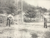 Saanich Municipal Workers Spreading Gravel