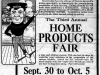 "The Third Annual Home Products Fair"