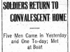 Soldiers to Convalescent Home