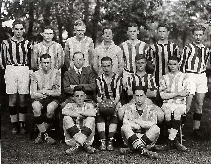 1925 Oak Bay High School Soccer Team