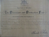 Beacon Hill School Patriotism and Production Fund Certificate