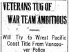 "Veterans Tug of War Team Ambitious"