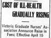 "Cost of Ill-Health Gradually Rising"