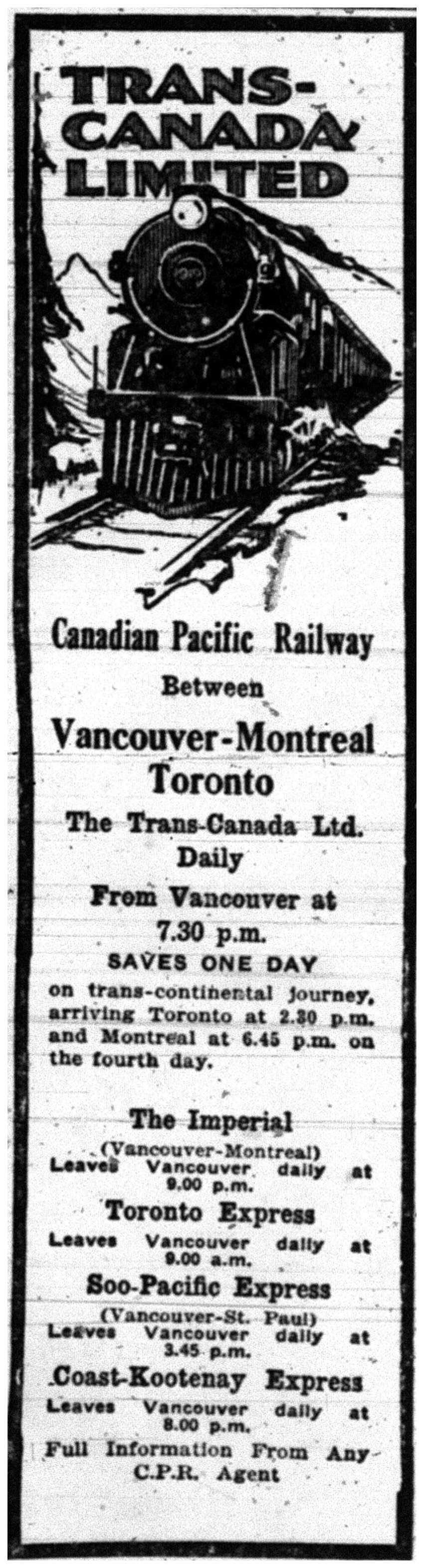 "Trans-Canada Limited"