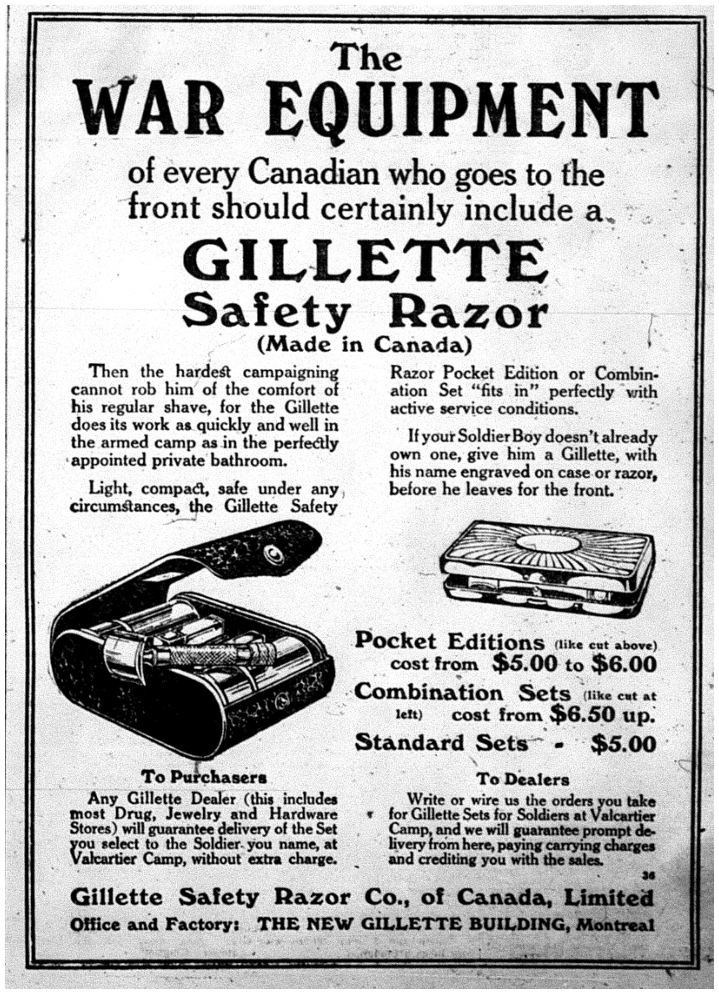 "Gillette Safety Razor"