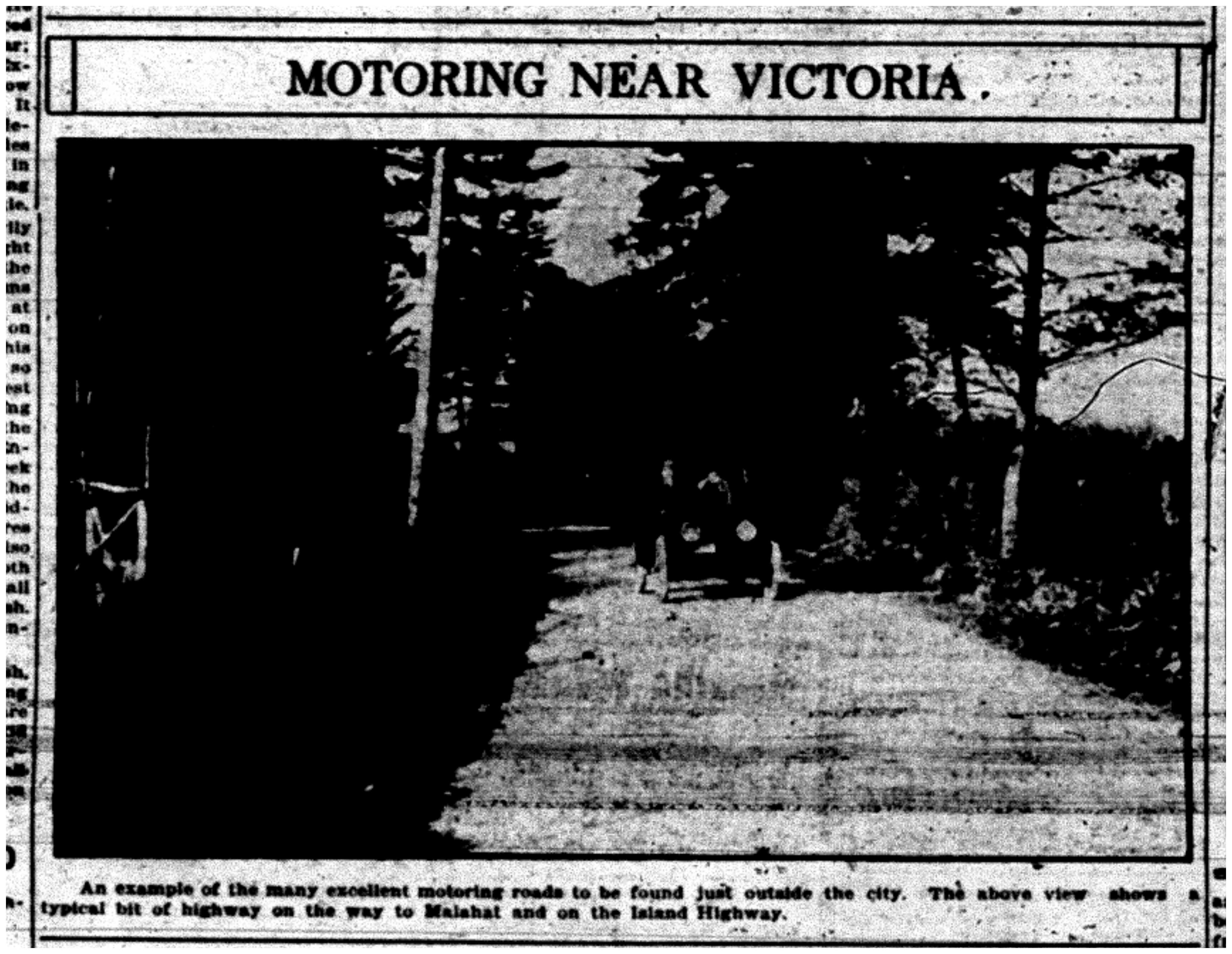 "Motoring Near Victoria"