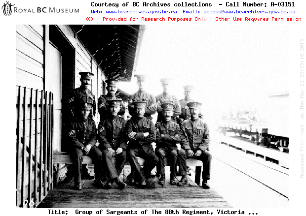 The 88th During the Coal Strike
