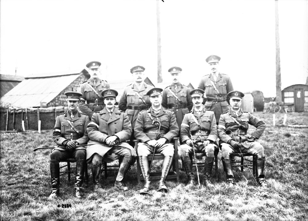 General Currie and Staff