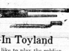 "Military Toys to Interest Boys - in Toyland"